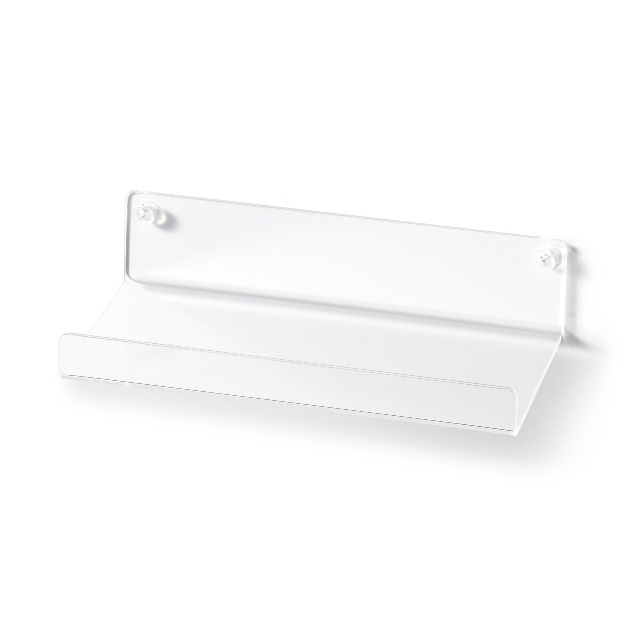 壁に付けられるアクリルディスプレイ　コの字型