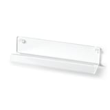 壁に付けられるアクリルディスプレイ　コの字型