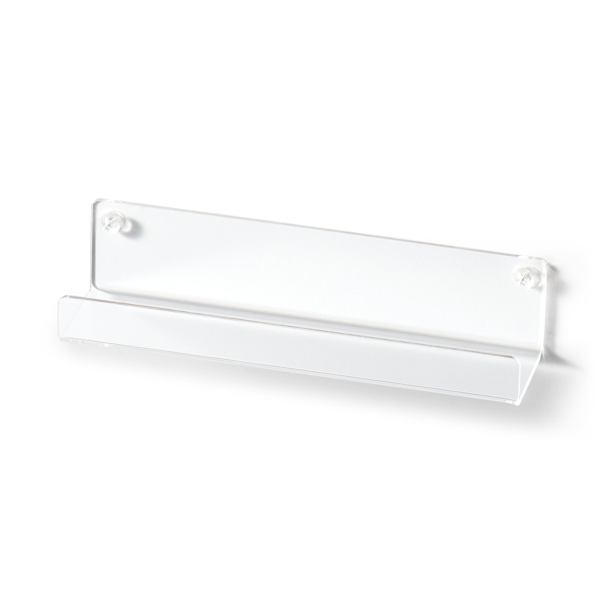 壁に付けられるアクリルディスプレイ　コの字型