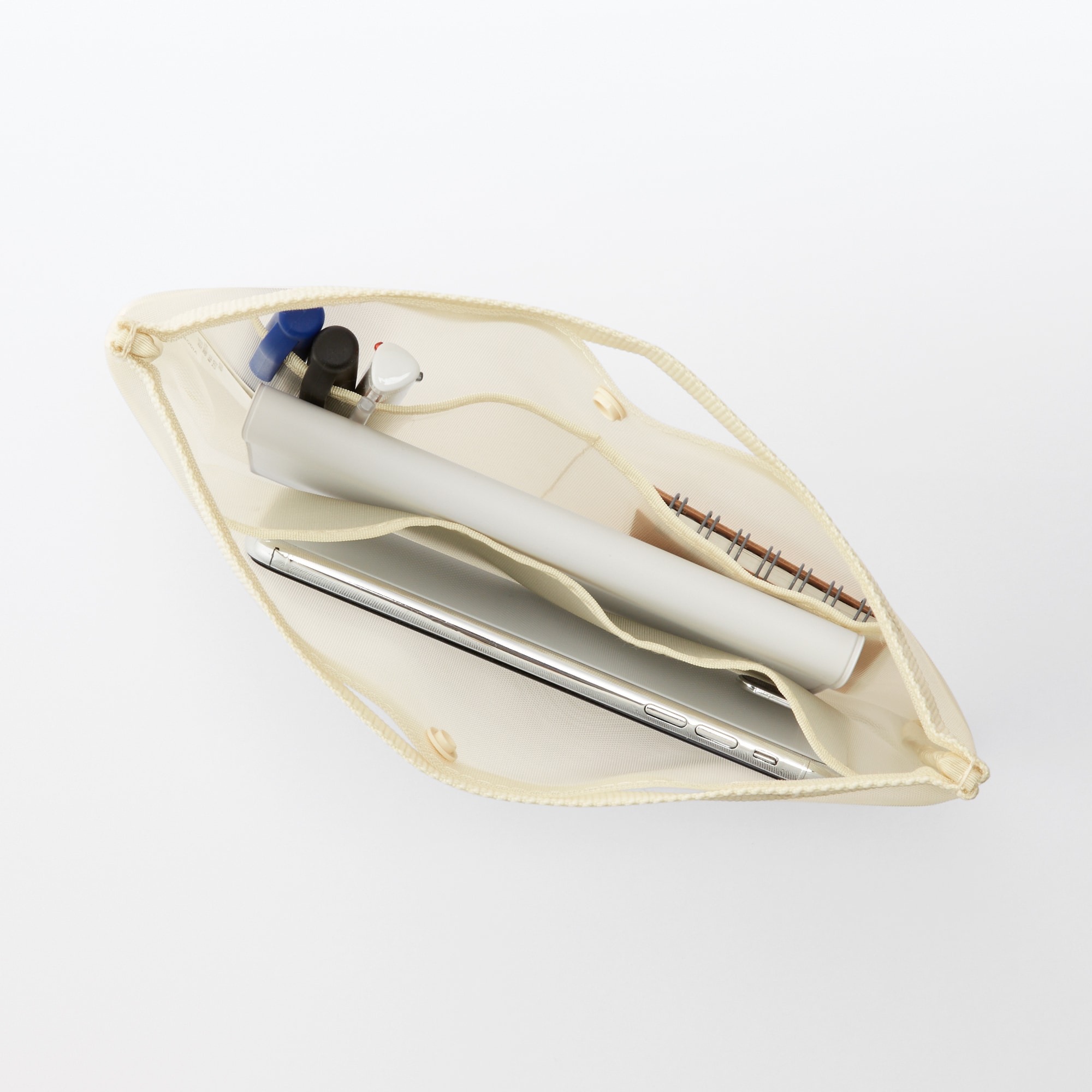 ナイロンメッシュバッグインバッグ