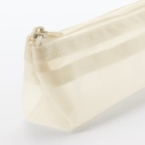 ナイロンメッシュペンケース　マチ付