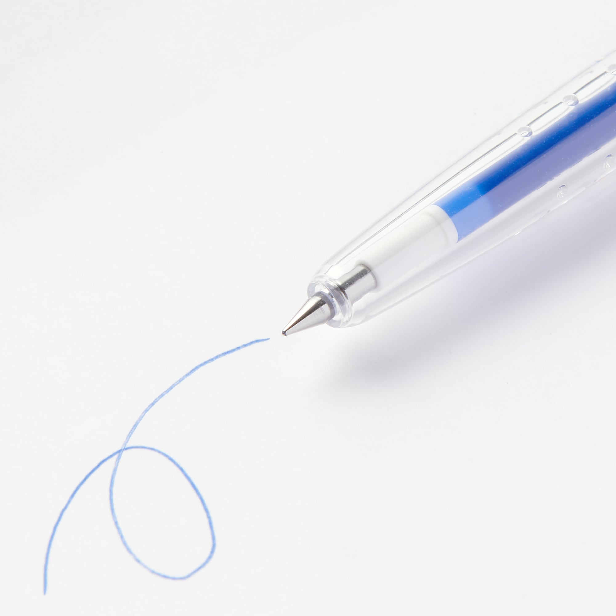 こすって消せるスリムボールペン・ノック式