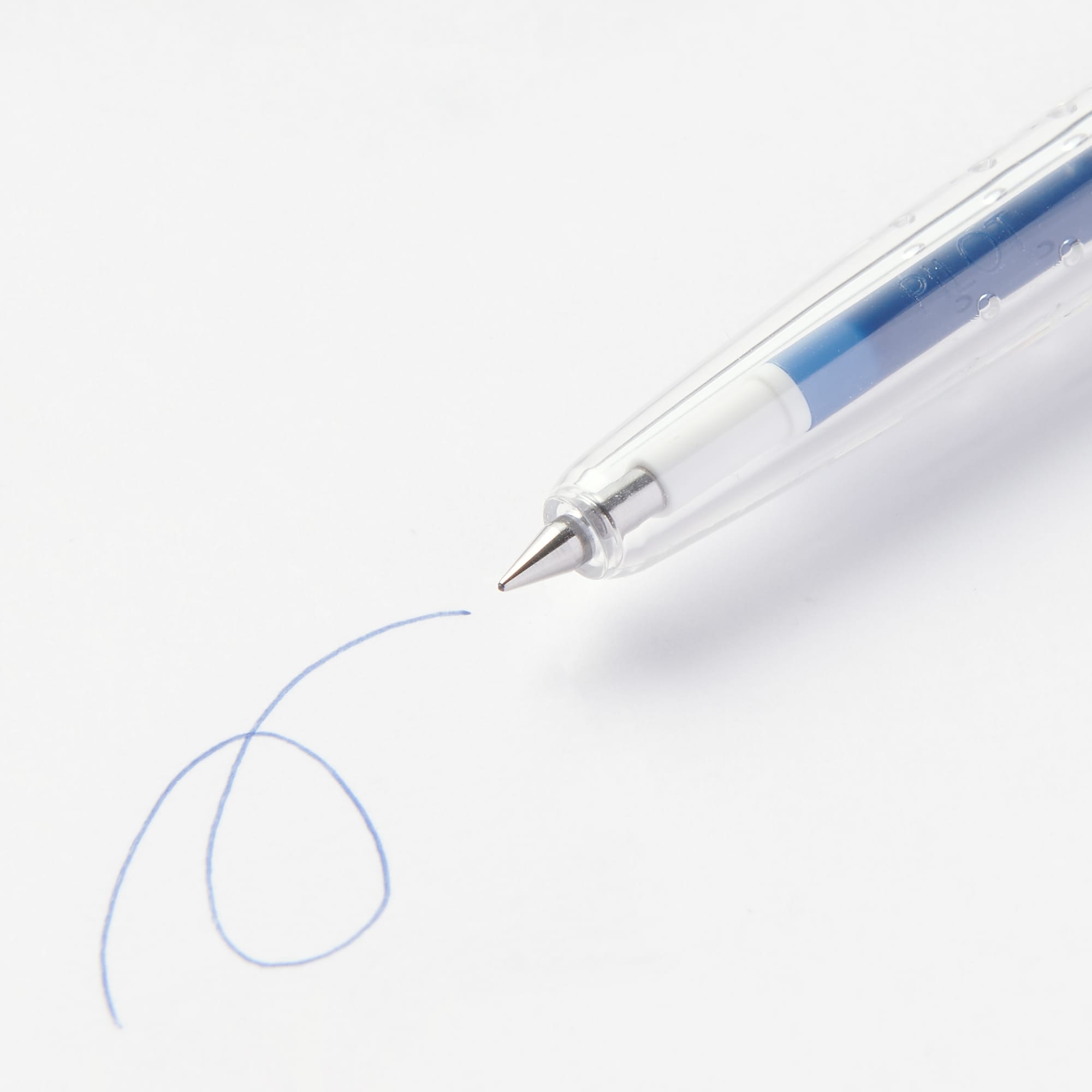 こすって消せるスリムボールペン・ノック式