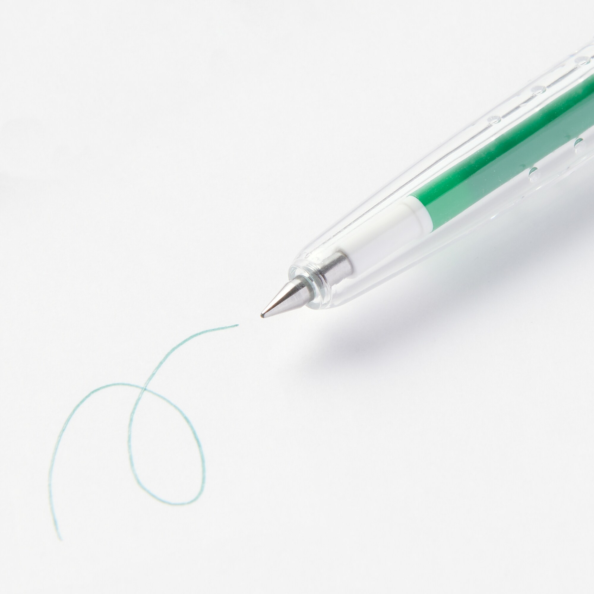 こすって消せるスリムボールペン・ノック式