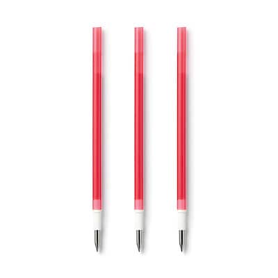 【０．３８ｍｍ】替芯　こすって消せるボールペン・ノック式用　３本入り