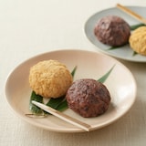 おはぎ　つぶあんときなこ