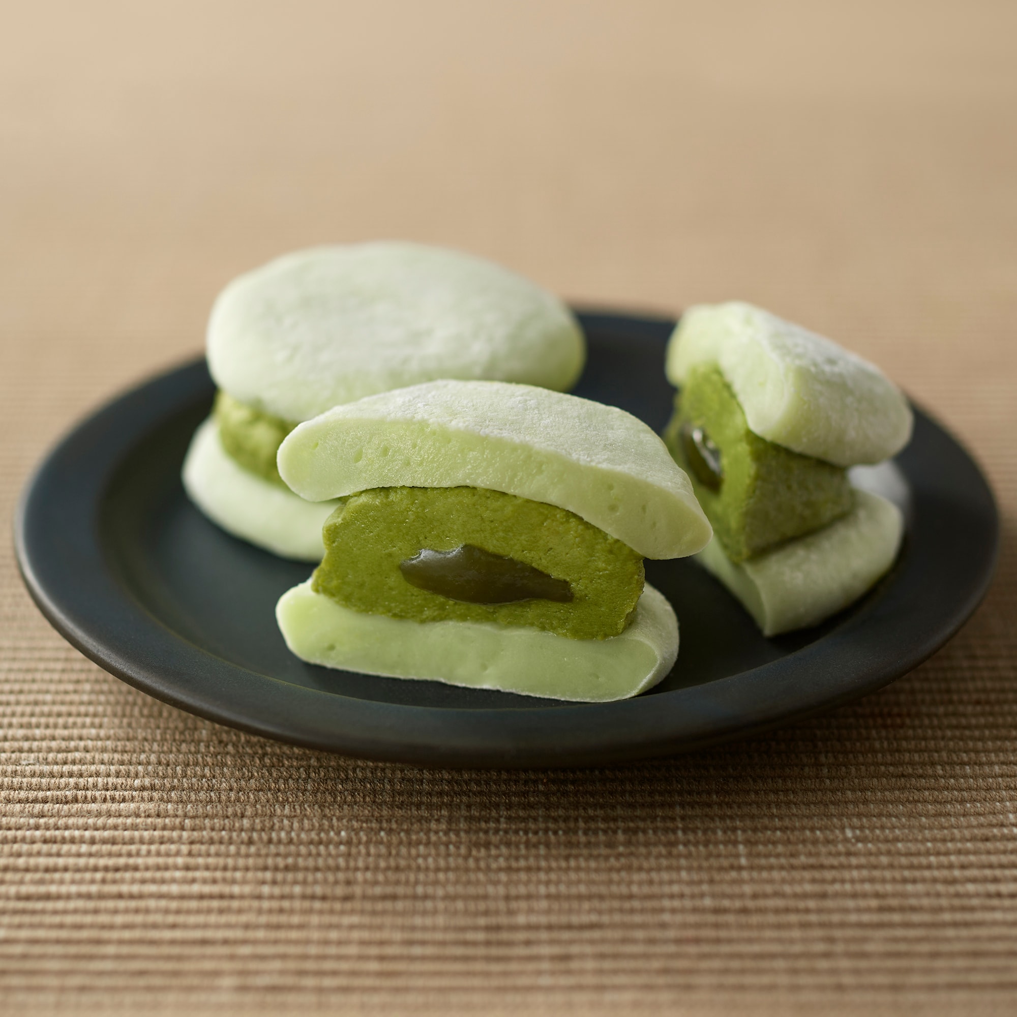 ふわもちサンド　抹茶クリーム