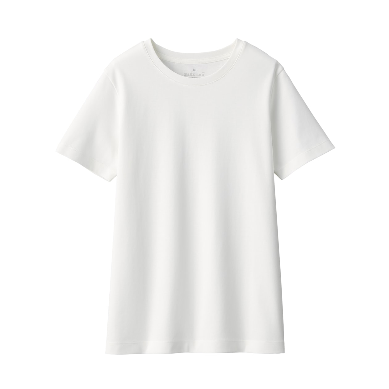 婦人　汗じみしにくいクルーネック半袖Ｔシャツ