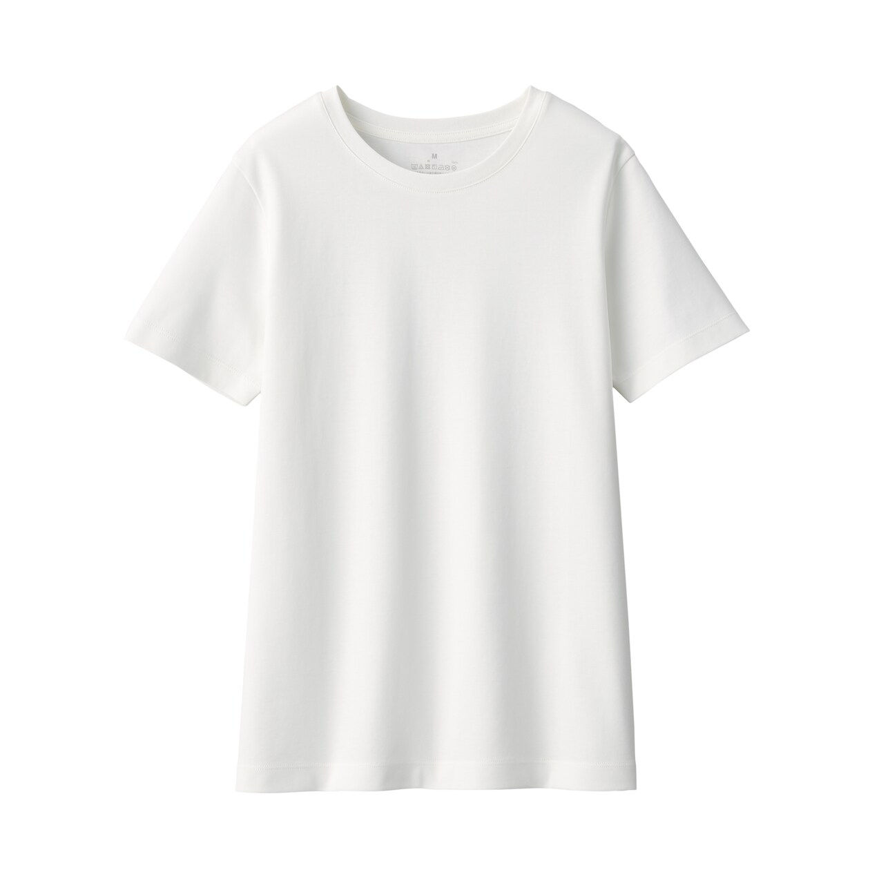 婦人　汗じみしにくいクルーネック半袖Ｔシャツ