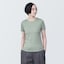 婦人　汗じみしにくいクルーネック半袖Ｔシャツ