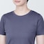 婦人　汗じみしにくいクルーネック半袖Ｔシャツ