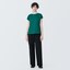 婦人　天竺編みクルーネックフレンチスリーブＴシャツ