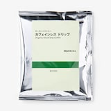 オーガニックコーヒー　カフェインレス　ドリップ