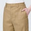 婦人　ヘンプ混ストレッチストレートパンツ