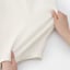 婦人　ヘンプ混ストレッチストレートパンツ