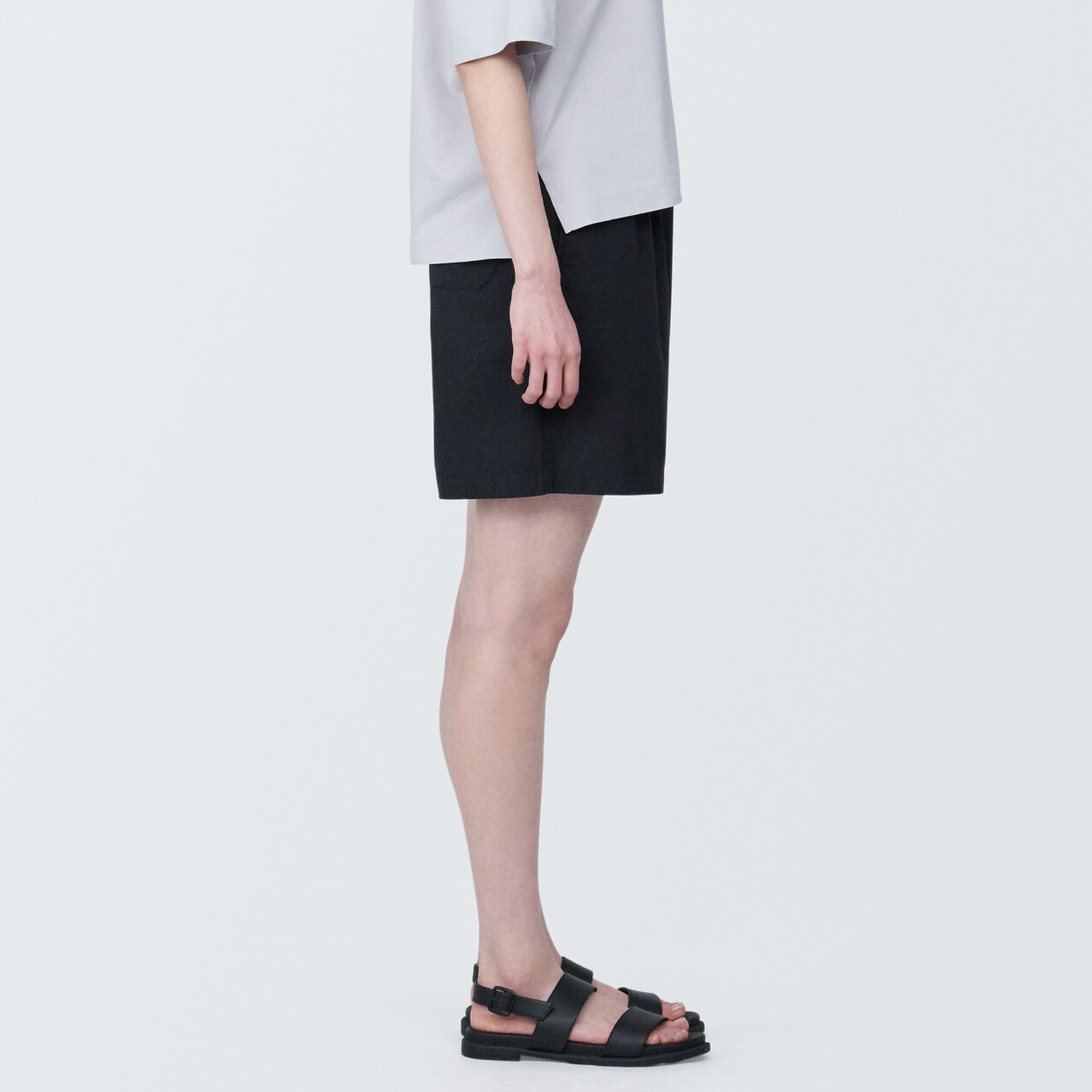 婦人　洗いざらしブロードショートパンツ（ＯＳ）
