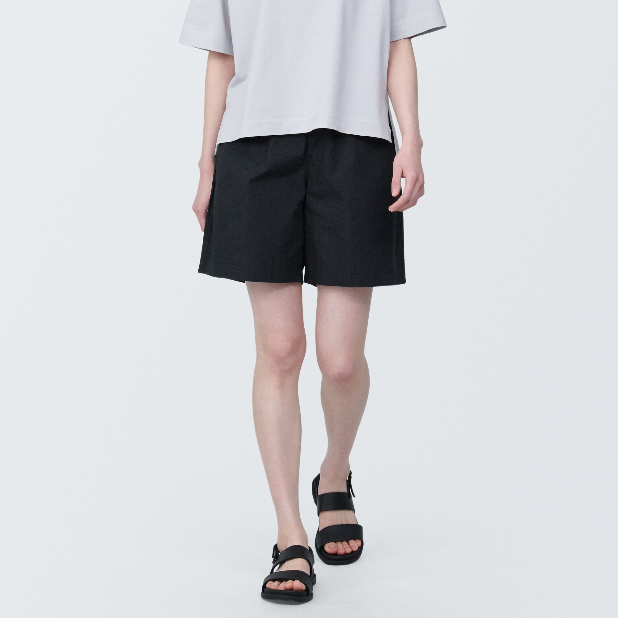 婦人　洗いざらしブロードショートパンツ（ＯＳ）