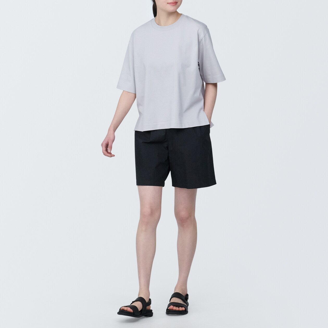 婦人　洗いざらしブロードショートパンツ（ＯＳ）