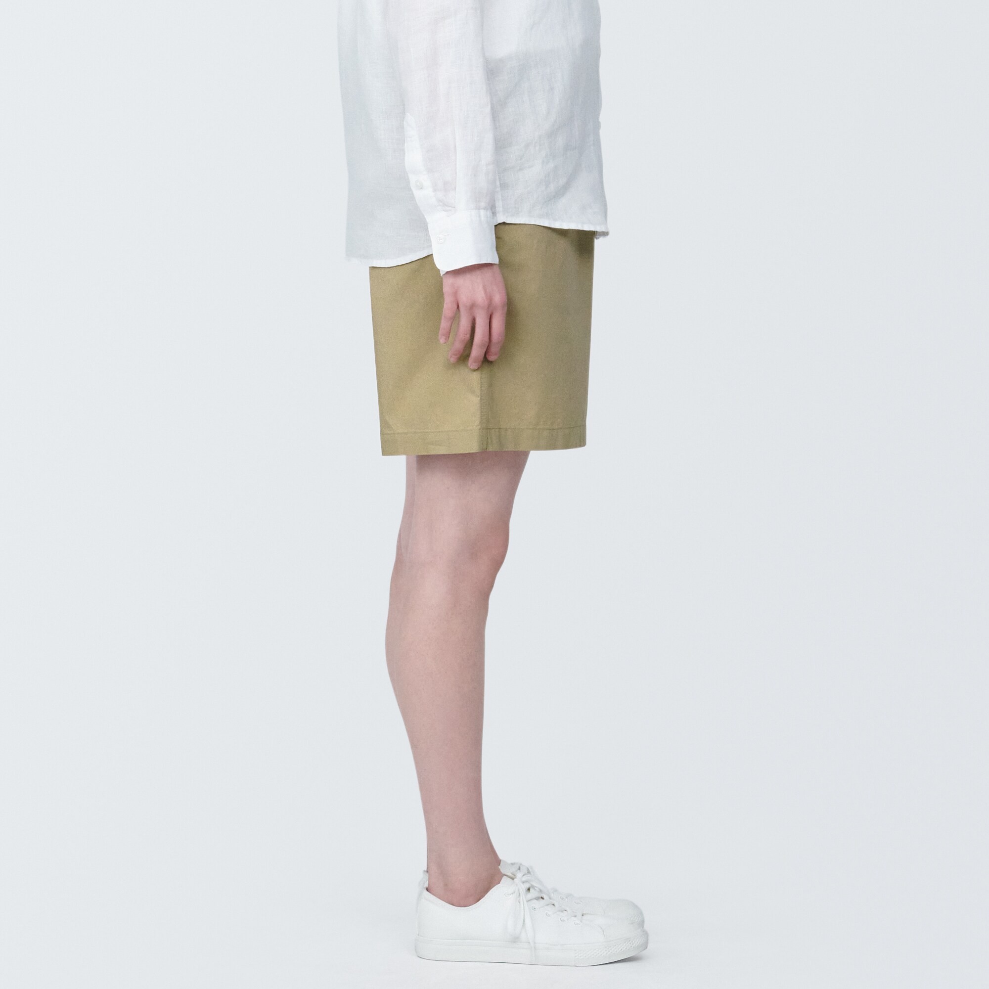 婦人　洗いざらしブロードショートパンツ（ＯＳ）