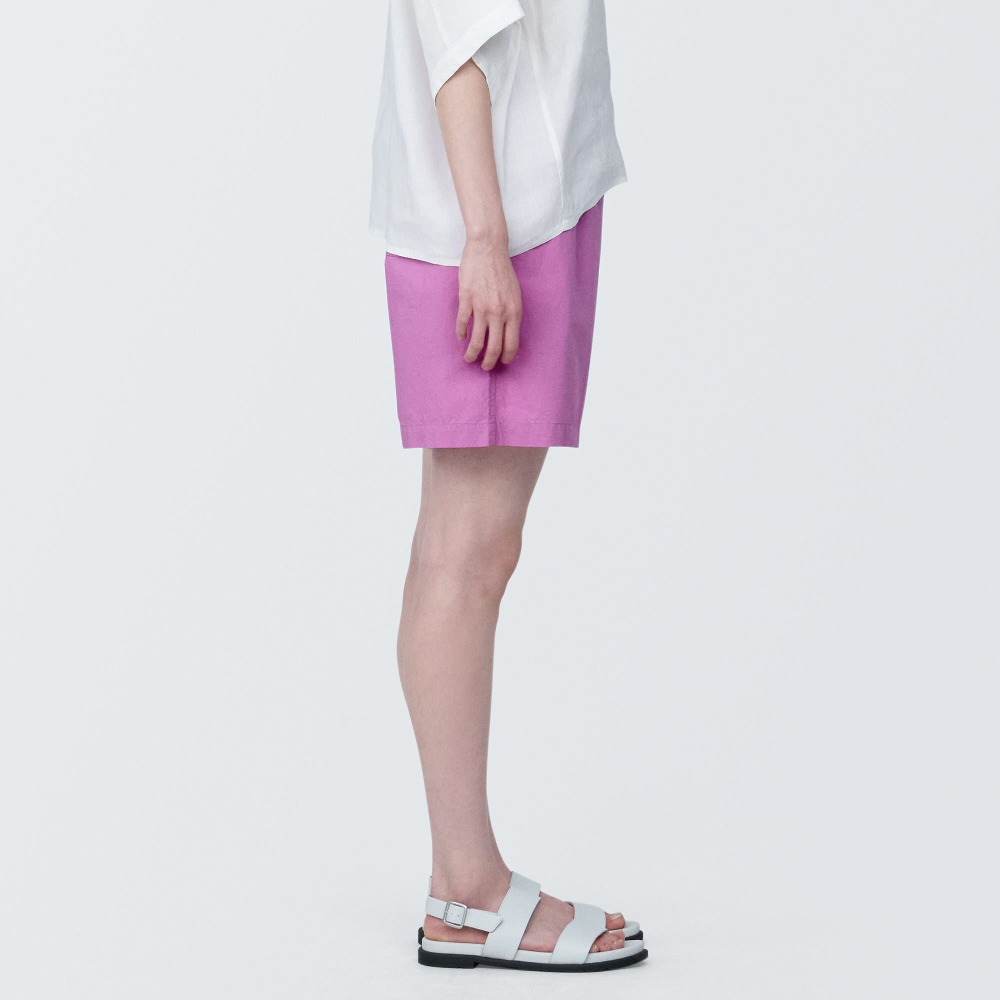 婦人　洗いざらしブロードショートパンツ（ＯＳ）