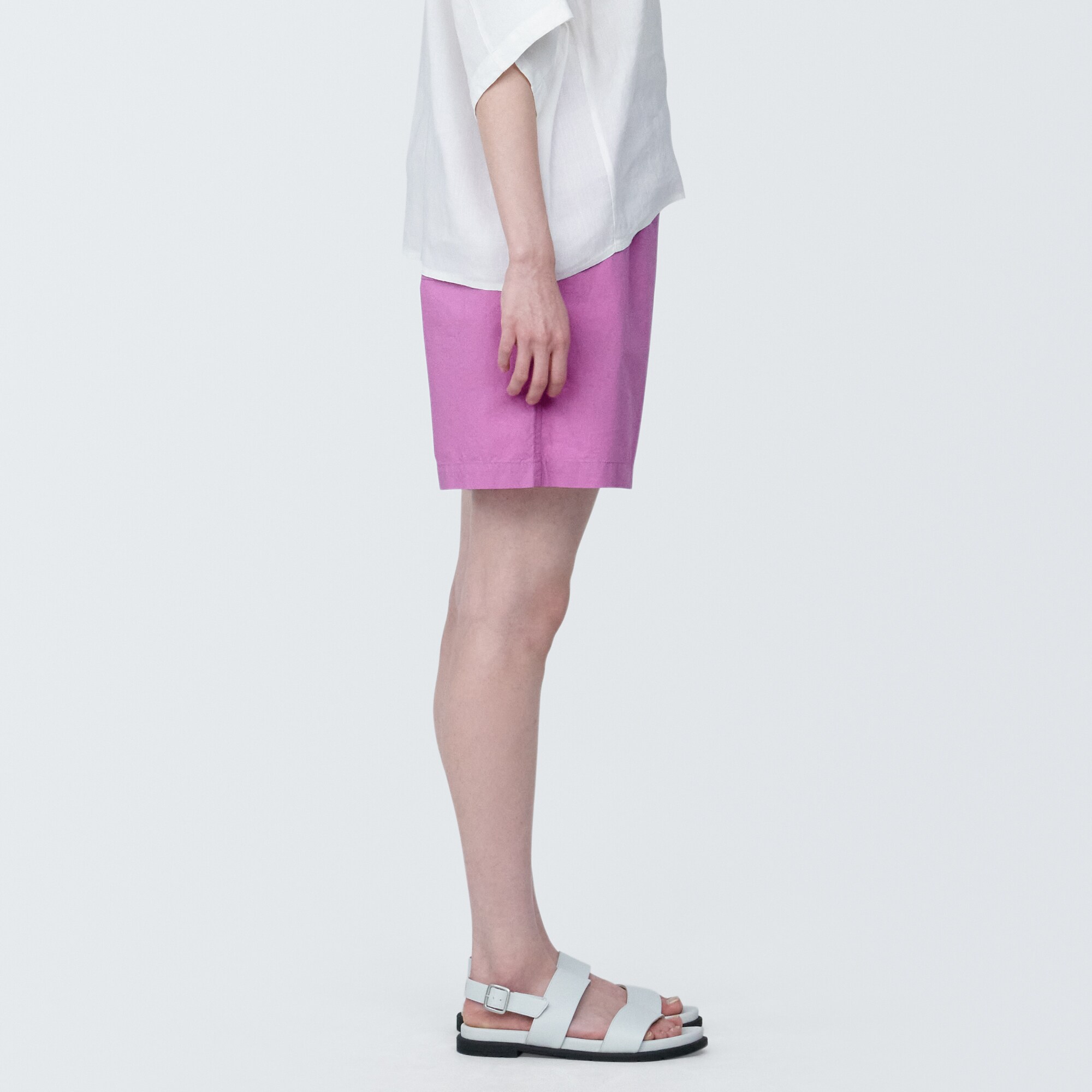 婦人　洗いざらしブロードショートパンツ（ＯＳ）