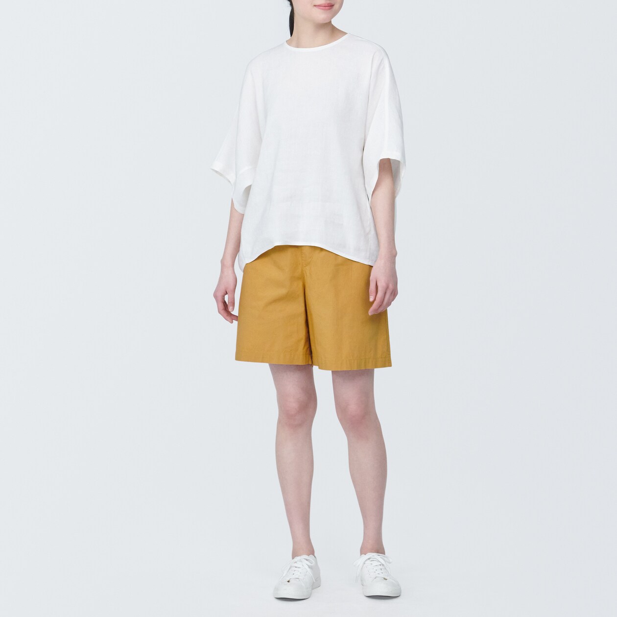 婦人　洗いざらしブロードショートパンツ（ＯＳ）