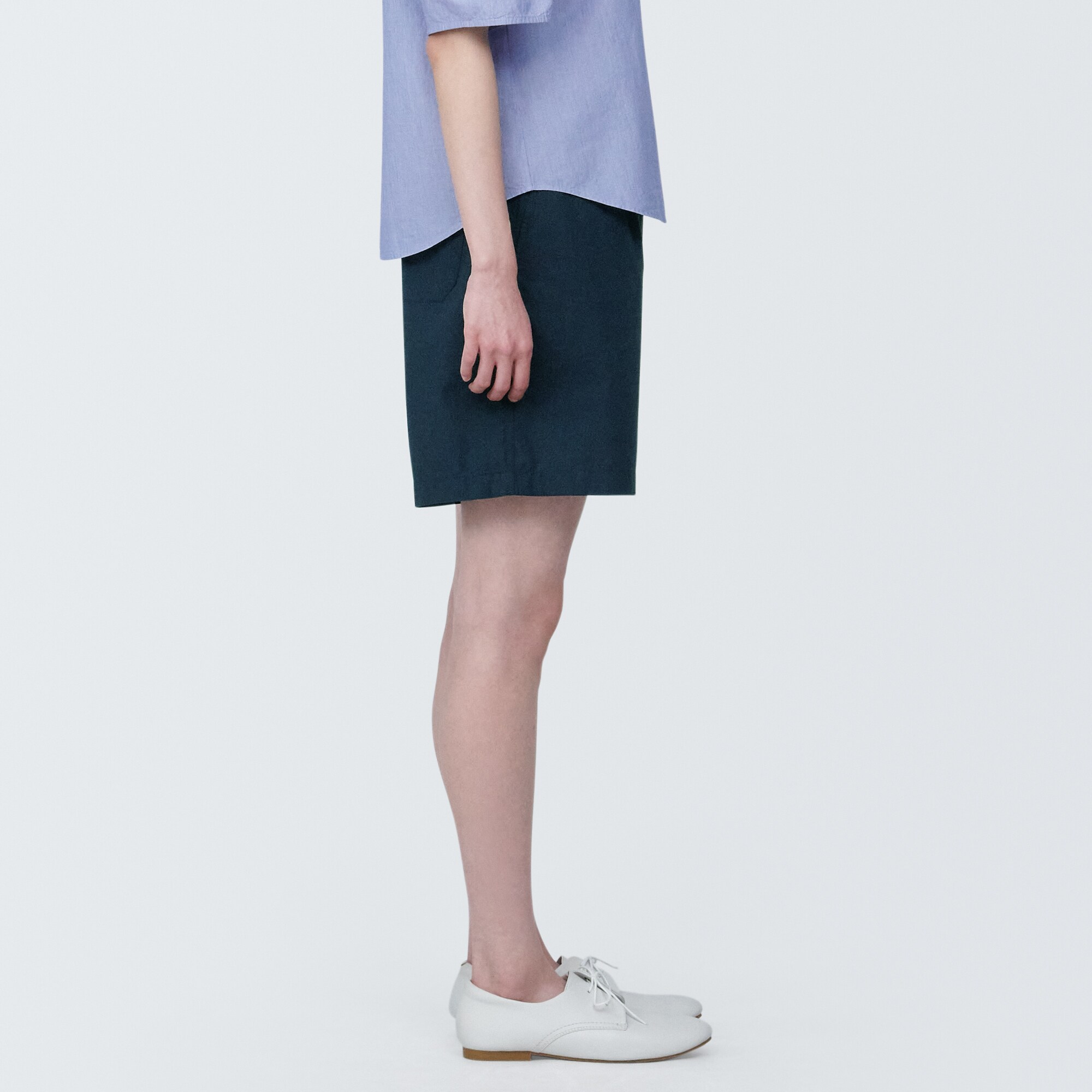 婦人　洗いざらしブロードショートパンツ（ＯＳ）