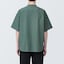 【欧米サイズ】紳士　涼感ヘンリーネック半袖布帛Ｔシャツ