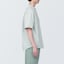 紳士　涼感ヘンリーネック半袖布帛Ｔシャツ