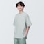紳士　涼感ヘンリーネック半袖布帛Ｔシャツ
