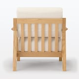 ソファ本体木製フレーム用　洗いざらし綿帆布カバー