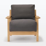 ソファ本体木製フレーム用　洗いざらし綿帆布カバー