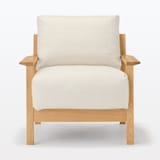 ソファ本体木製フレーム用　綿麻バスケット織カバー