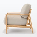 ソファ本体木製フレーム用　綿麻バスケット織カバー