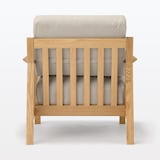 ソファ本体木製フレーム用　綿麻バスケット織カバー