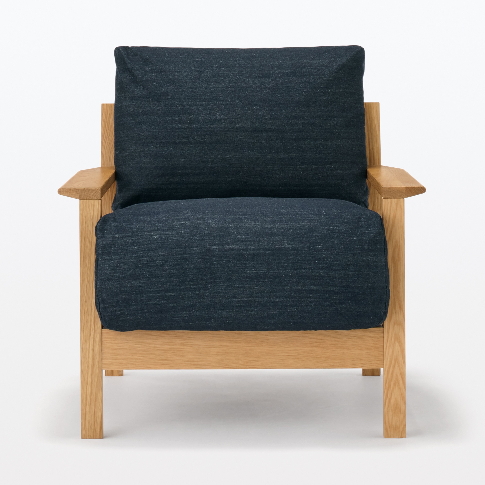 ソファ本体木製フレーム用　綿デニムカバー