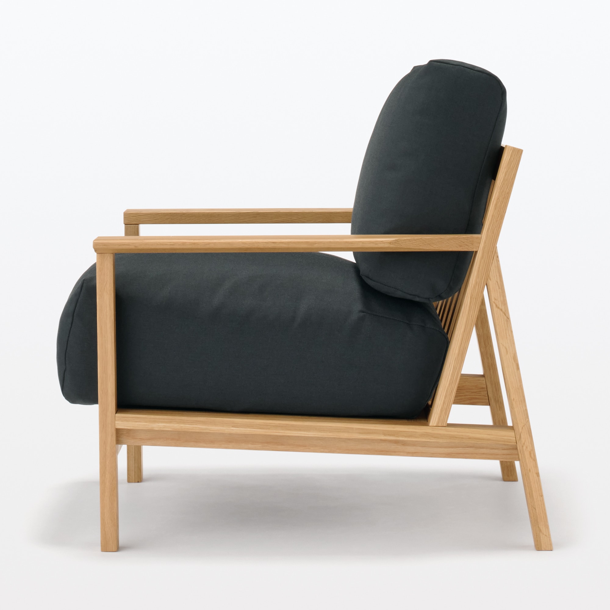 ソファ本体木製フレーム用　再生ポリエステル使い平織カバー