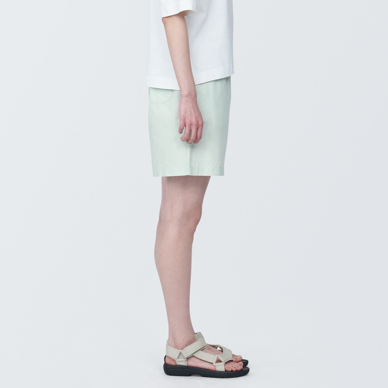 婦人　洗いざらしブロードショートパンツ（ＯＳ）