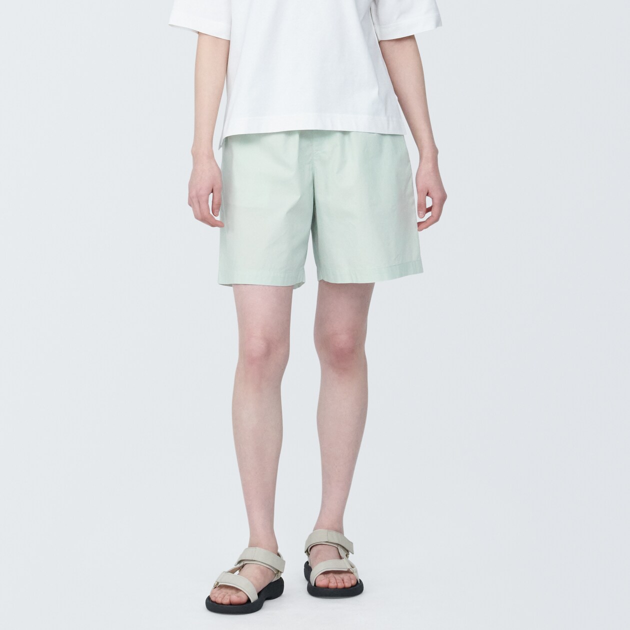 婦人　洗いざらしブロードショートパンツ（ＯＳ）