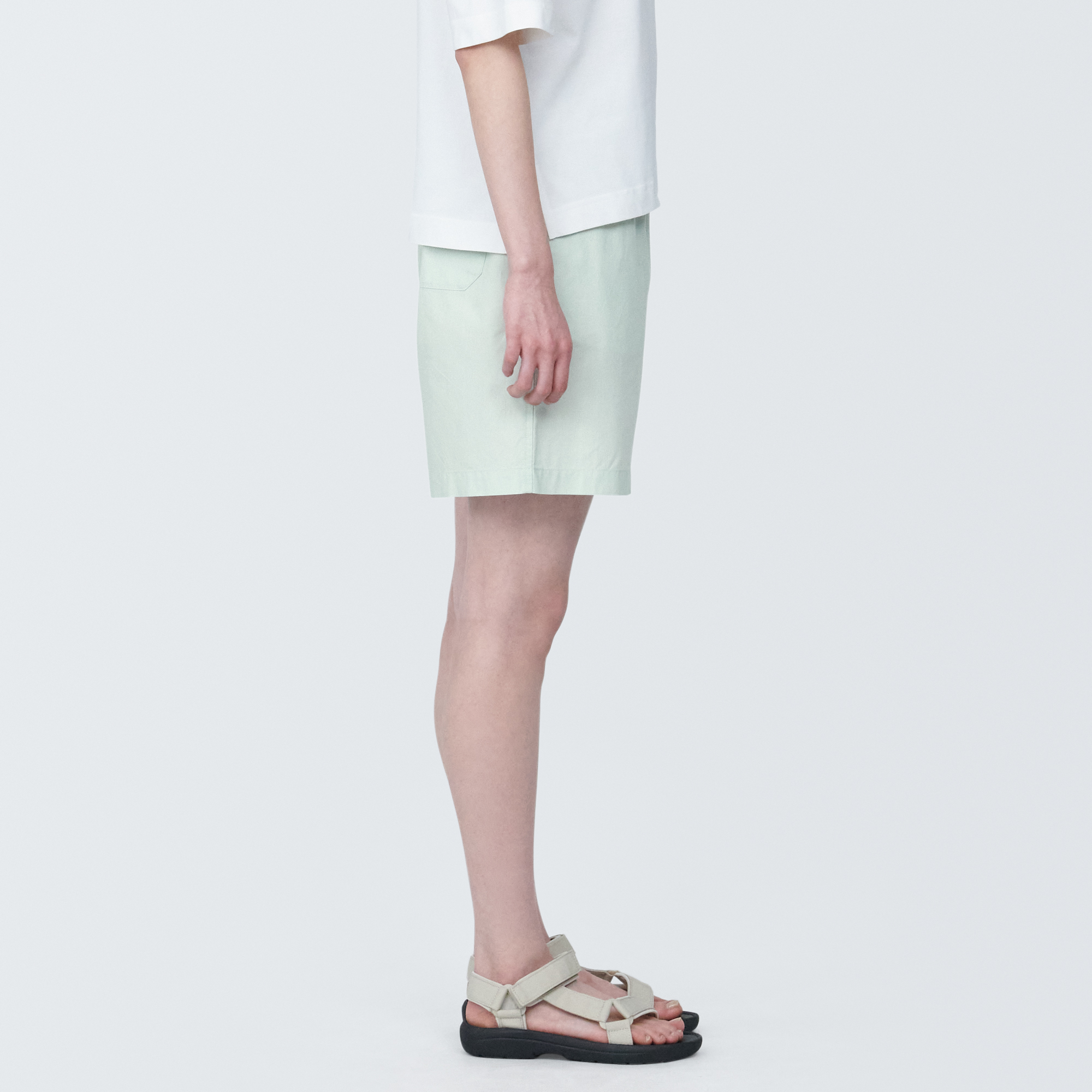 婦人　洗いざらしブロードショートパンツ（ＯＳ）