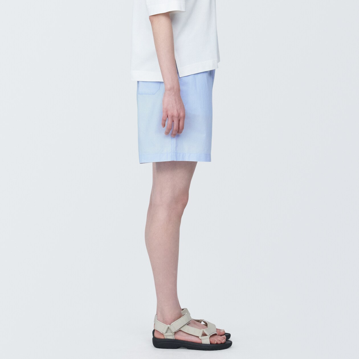 婦人　洗いざらしブロードショートパンツ（ＯＳ）