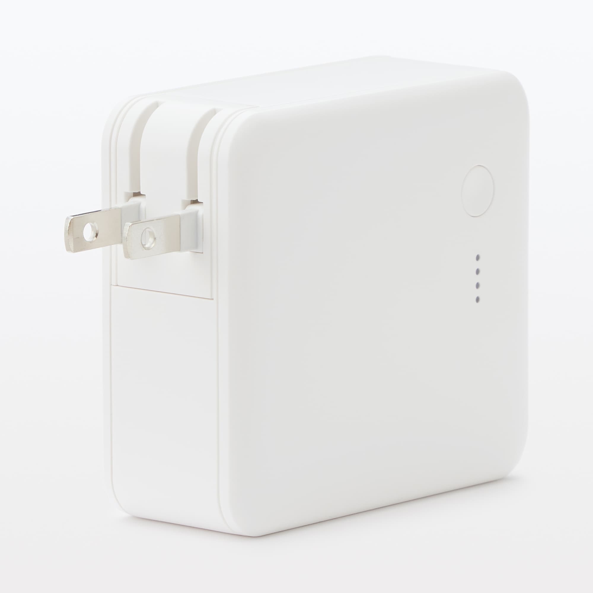 急速充電ができるモバイルバッテリー付充電器　５０００ｍＡｈ　ＵＳＢ－Ｃ／Ａ