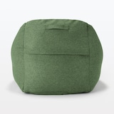 空気でできたソファ　グリーン