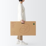 空気でできたソファ　グリーン