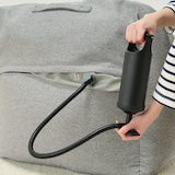 空気でできたソファ　グリーン