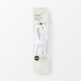 やわらかくて絡まりにくいＵＳＢケーブル１ｍ　ＵＳＢ－Ａ／ＵＳＢ－Ｃ