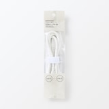 やわらかくて絡まりにくいＵＳＢケーブル１ｍ　ＵＳＢ－Ｃ／ＵＳＢ－Ｃ