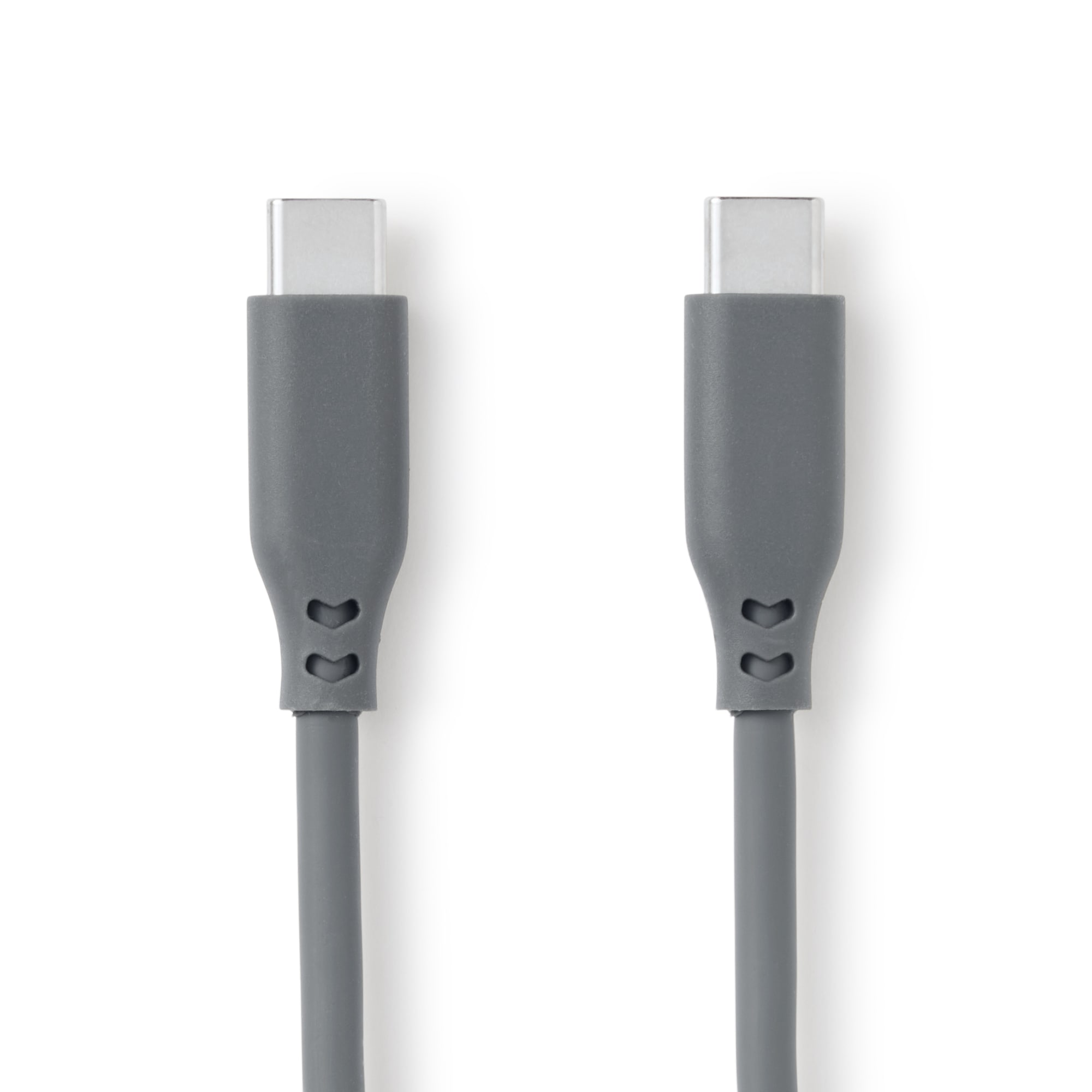 やわらかくて絡まりにくいUSBケーブル1m USB－C／USB－C