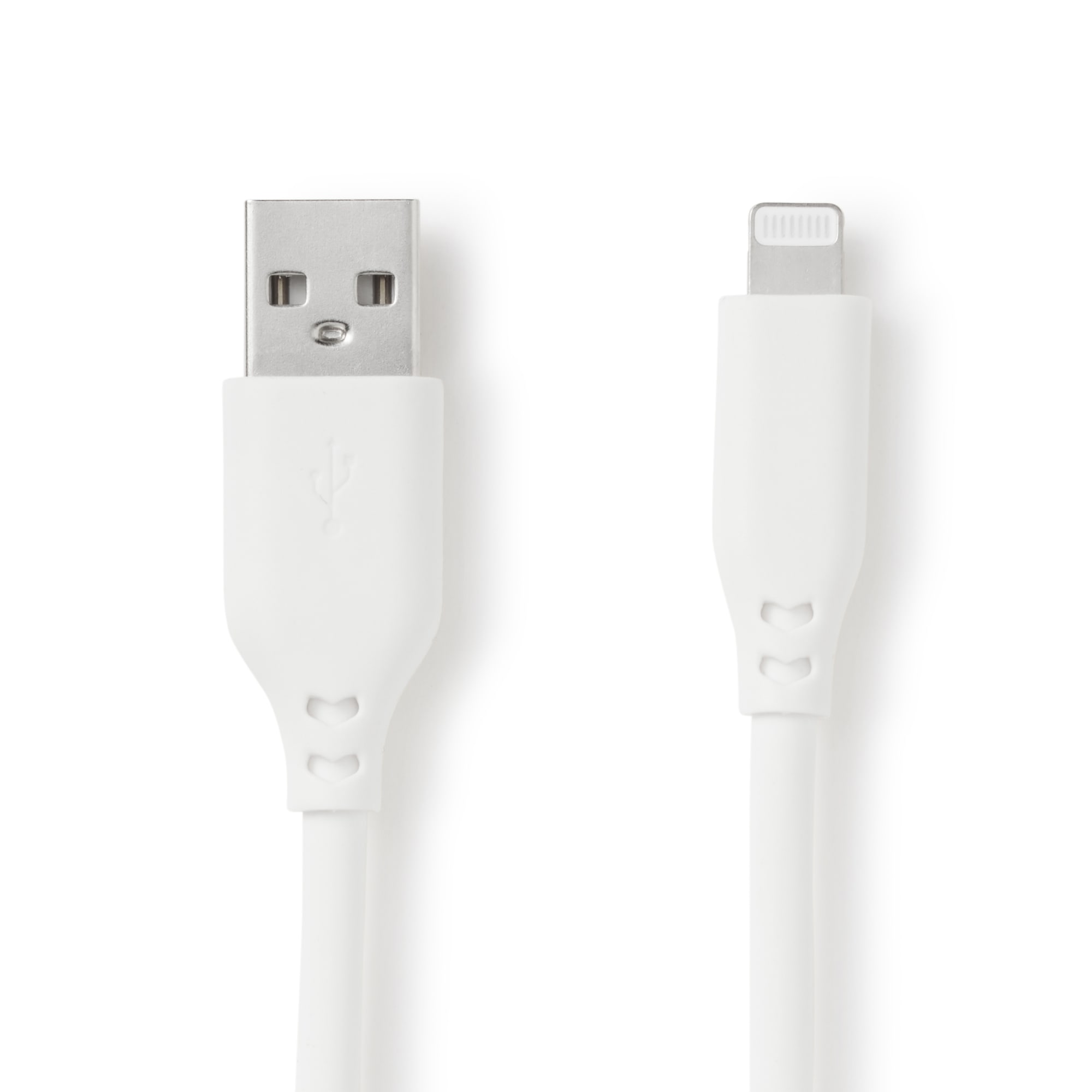 やわらかくて絡まりにくいライトニングケーブル１ｍ　ＵＳＢ－Ａ／Ｌｉｇｈｔｎｉｎｇ