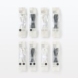 やわらかくて絡まりにくいライトニングケーブル１ｍ　ＵＳＢ－Ａ／Ｌｉｇｈｔｎｉｎｇ